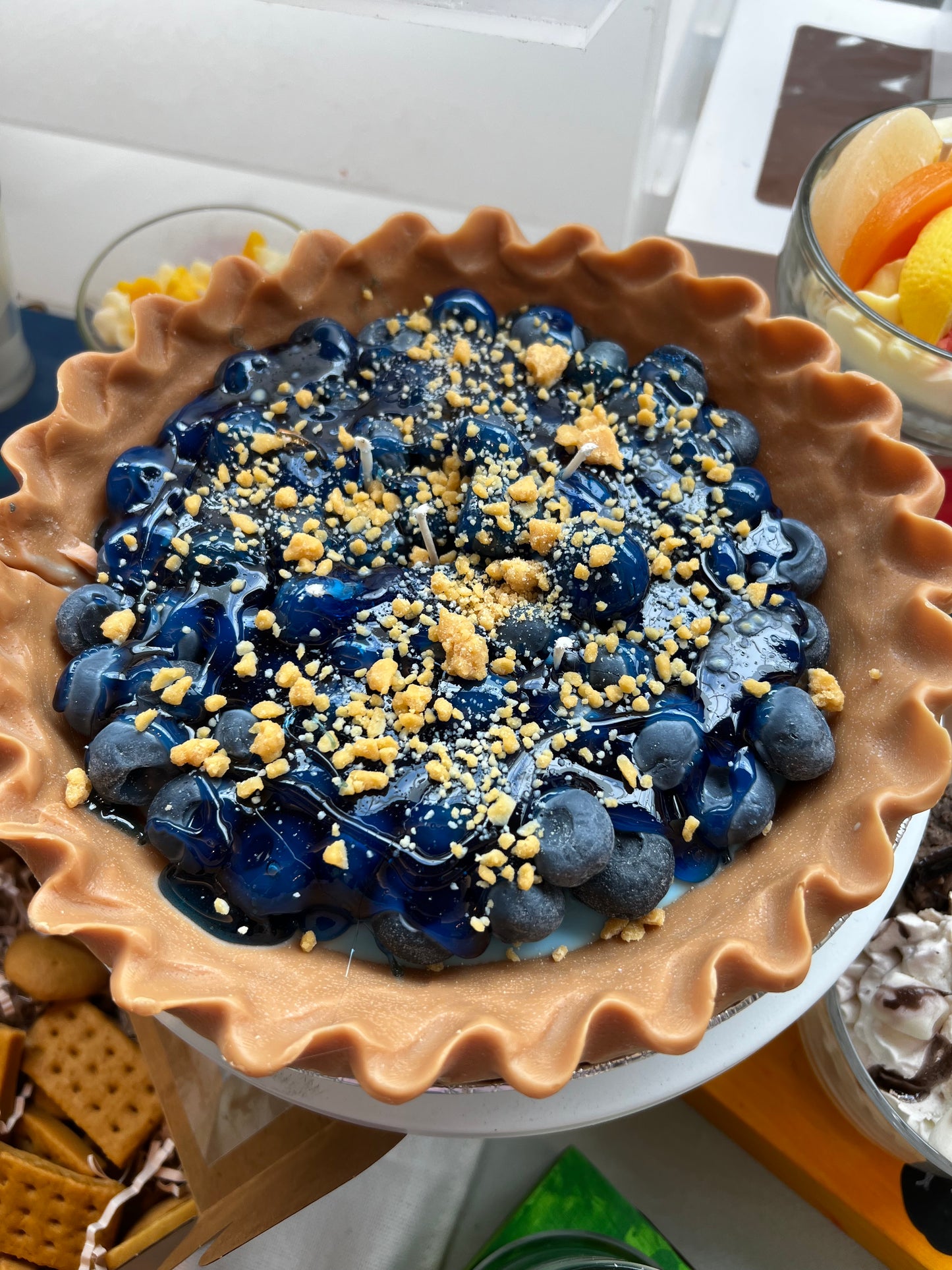 Large Blueberry Pie