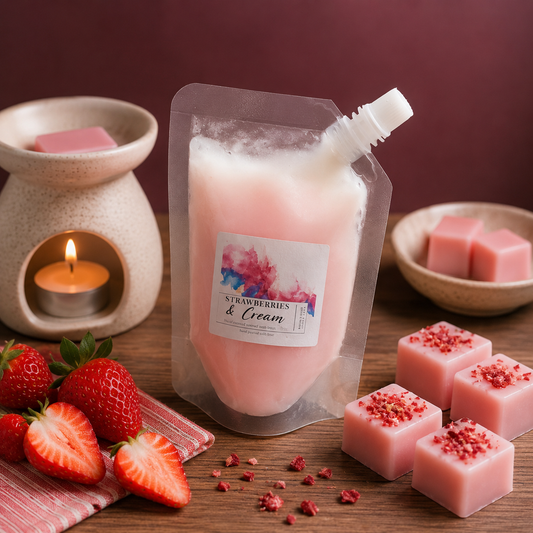 Strawberries & Cream Squeezable Melt