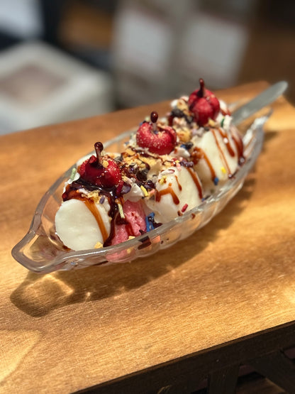 Sliced Banana Split