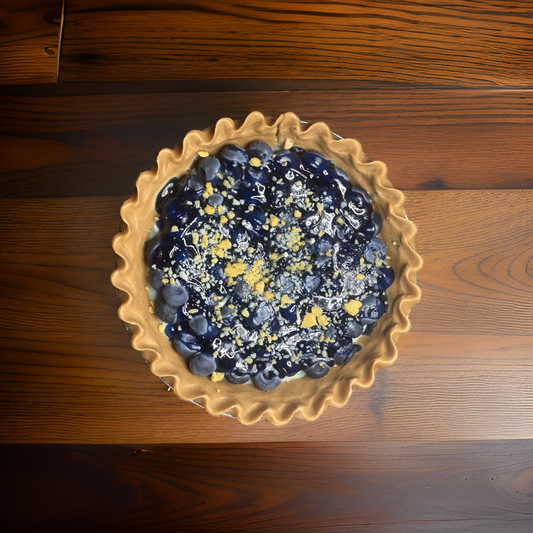 Large Blueberry Pie