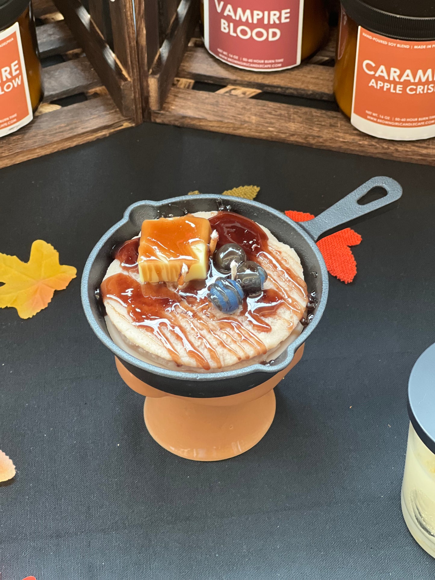 Maple syrup pancake